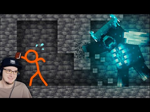 Видео: Анимация vs. МАЙНКРАФТ ► ВАРДЕН - Ep 26 ( The Warden - Animation vs. Minecraft Shorts ) | Реакция