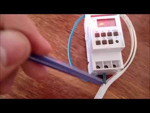 Видео: Электронный недельный таймер(реле времени) Feron ТМ41 на DIN рейку