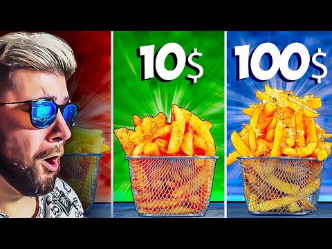 Видео: 1 $ vs 10$ vs 100$ КАРТОШКА ФРИ ► VANZAI ( Ванзай ) | Реакция