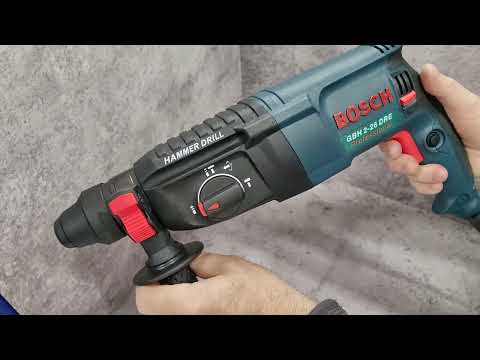 Видео: Копия перфоратора BOSCH Professional GBH 2-26 DRE