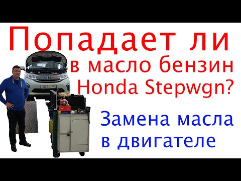 Видео: Бензин в масле двигателя Honda Stepwgn 5 поколения. Миф или реальность?