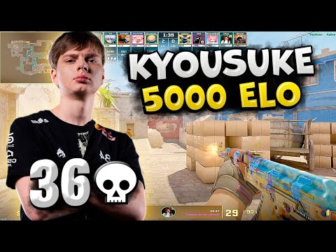 Видео: KYOUSUKE АПНУЛ 5000 ELO!! KYOUSUKE МОЛЧА ТАЩИТ КАТКУ ДЕЛАЯ 36 ФРАГОВ!! CS2