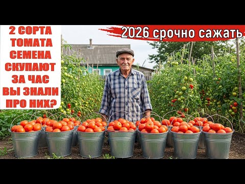 Видео: Эти 3 сорта Томата ШЕДЭВРЫ их ПРЯЧУТ. ЛУЧШИЕ ТОМАТЫ ЗА 50 ЛЕТ