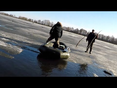 Видео: Вышли на опасный лёд и попали на клёв! Оливка рулит!