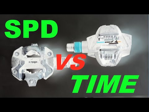 Видео: ВЫ ещё на SPD???!!!!! Контактные педали SPD против TIME ATAC XC