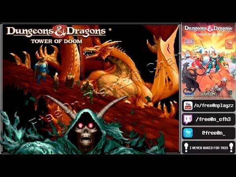 Видео: Dungeons & Dragons: Tower of Doom (1993) - #АРКАДНЫЕ АВТОМАТЫ #CAPCOM | ダンジョンズ&ドラゴンズ | ПРОХОЖДЕНИЕ
