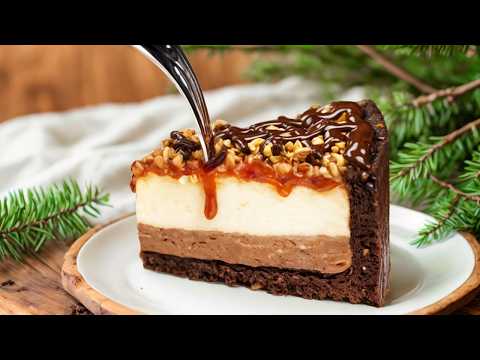 Видео: 😃 Вкусный Праздничный Десерт за 5 минут! Без Духовки и Без муки!
