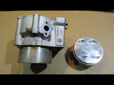 Видео: Мотоцикл Husqvarna  TE610  РЕМОНТ ЦИЛИНДРА
