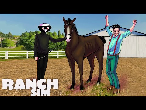 Видео: НАКОНЕЦ-ТО КУПИЛИ ЛОШАДЬ! НО ЕСТЬ НЮАНСЫ... RANCH SIMULATOR