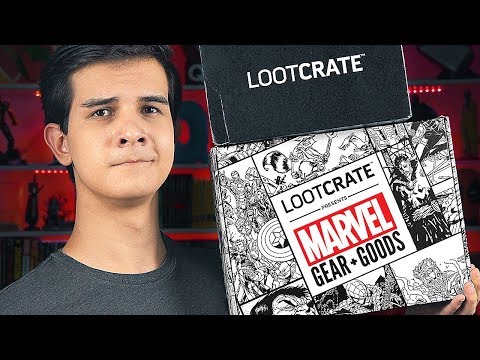 Видео: НОВАЯ КОРОБКА MARVEL из США!