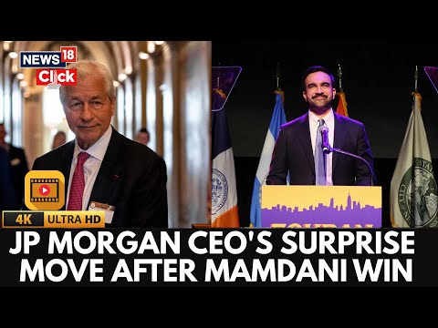 Видео: Генеральный директор JPMorgan Джейми Даймон резко изменил решение Зохрана Мамдани после победы на...