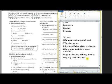 Видео: Workbook 5 сынып 40-41 бет / English plus 5 Workbook p 40-41