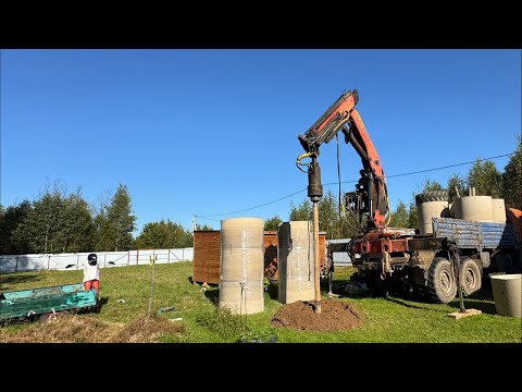 Видео: Бурение колодца машиной д Третьяково Клинский район
