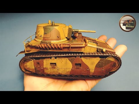 Видео: Полигонный вояка 1-го уровня Танк LEICHTTRAKTOR 1/35