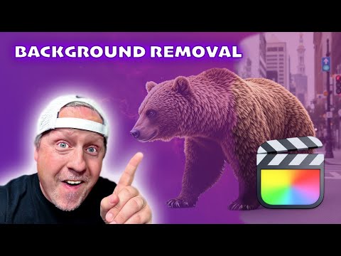 Видео: Заставьте фон ИСЧЕЗНУТЬ в Final Cut Pro без плагинов!
