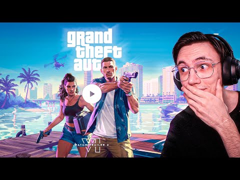Видео: ВТОРОЙ ТРЕЙЛЕР GTA VI - РЕАКЦИЯ и РАЗБОР САЙТА...