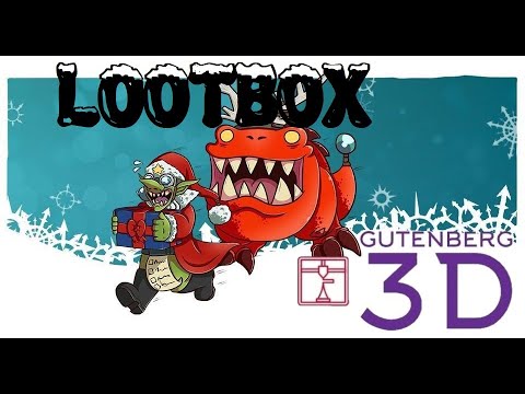 Видео: Новогодняя Коробка от Гутенберг - 3D