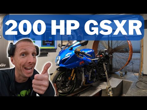 Видео: Стандартный двигатель GSXR 1000 2022 года развивает мощность в 200 л. с.: какие модификации потре...