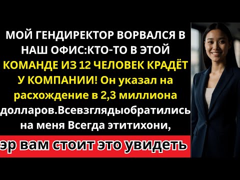 Видео: Генеральный директор обвинил мою команду из 12 человек в мошенничестве — пока я не показала