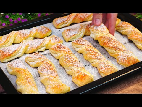 Видео: Творожные завитушки за 5 минут! Просто и очень вкусно!