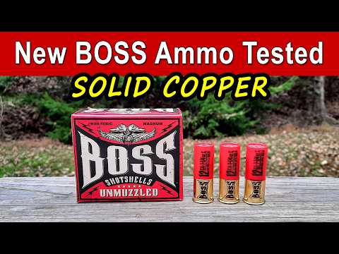 Видео: Новый тест BOSS Solid Copper против висмута | Тест на образец + баллистический гель