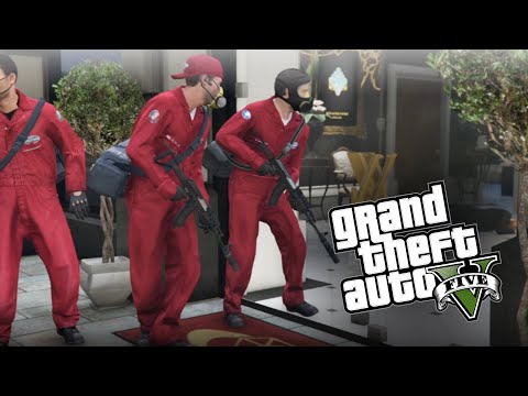 Видео: ЭТО САМОЕ КРУТОЕ ОГРАБЛЕНИЕ ЮВЕЛИРНОГО МАГАЗИНА ➲ Grand Theft Auto V #7