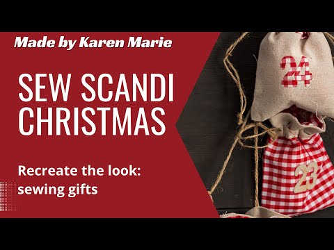Видео: Сшейте скандинавское Рождество || Воссоздайте образ || #agtn2025