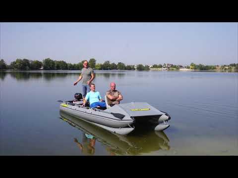 Видео: Только правда о катамаране на доп.баллонах | Only the truth about the catamaran for extra. cylinders