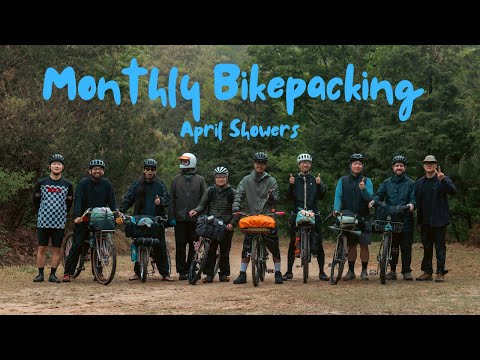 Видео: Апрельская ночёвка с корейской командой байкпакинга // Апрельская ночёвка с корейской командой ба...