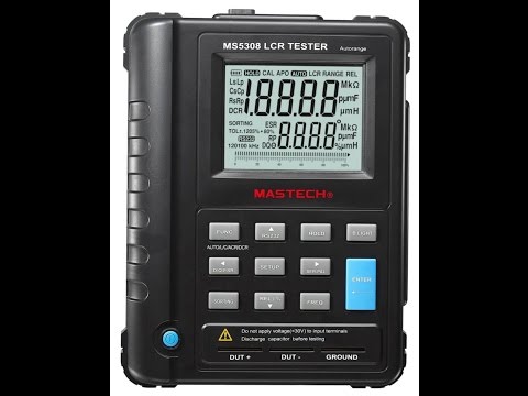 Видео: Mastech MS5308 ОБЗОР RLC метра