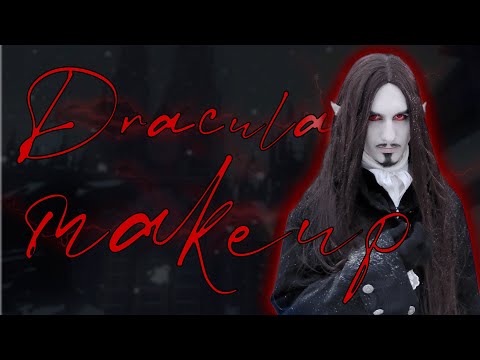 Видео: Макияж Дракулы из #Castlevania #vampire