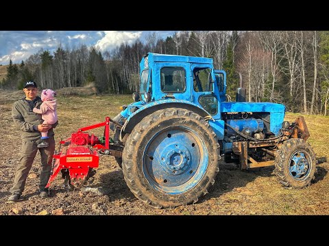 Видео: СПУСТЯ ТРИ НЕДЕЛИ ПРИЕХАЛ НА ФЕРМУ! Испытываем КИТАЙСКУЮ ФРЕЗУ, высаживаем ЯБЛОНИ, ВИШНИ, ЧЕРЕШНИ.