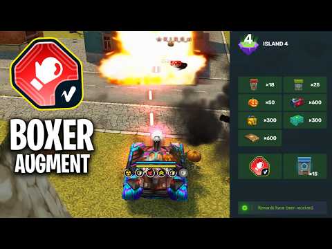 Видео: Tanki Online - НОВОЕ улучшение Ricochet Boxer | Мини-игра «Сладость или гадость»!