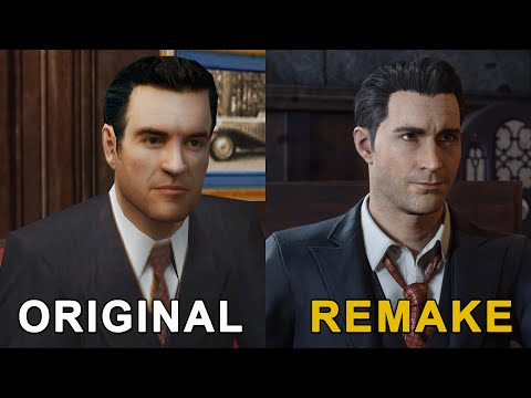 Видео: Mafia - Original vs Remake (2002 vs 2020) - Краткое сравнение