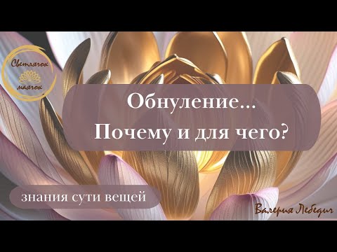 Видео: Обнуление... Почему и для чего?   #пробуждение #обнуление #силасознания #ченнелинг