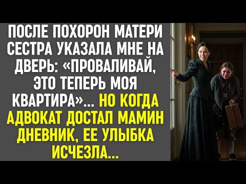 Видео: После похорон матери сестра указала мне на дверь: «Проваливай, это теперь моя квартира»...