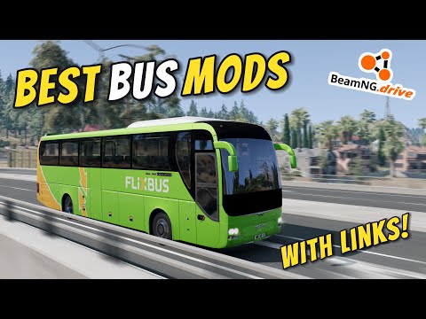 Видео: Лучшие модификации автобусов для BeamNG Drive