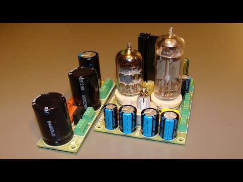 Видео: Ламповый стабилизированный регулируемый источник питания ламповых каскадов.