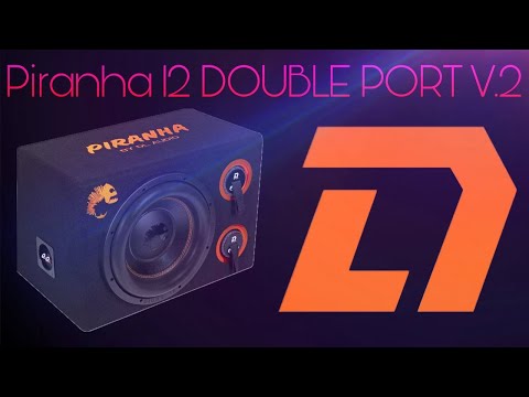 Видео: Обзор на бюджетный сабвуфер Piranha 12 Double Port V 2 от Dl Audio!