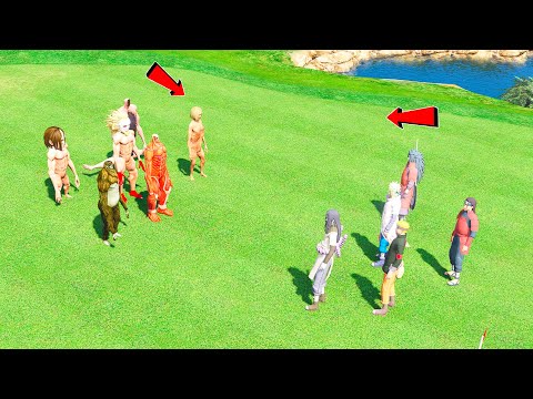 Видео: ТИТАНДАРМЕН ШИНОБИЛАР ШАЙҚАСЫ 3 БӨЛІМ (GTA V)