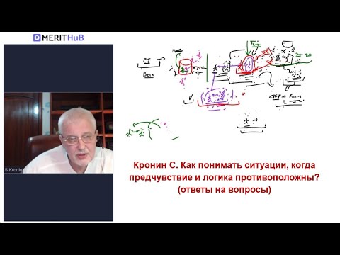 Видео: Кронин С. Как понимать ситуации, когда предчувствие и логика противоположны? (ответы на вопросы)