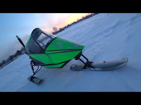 Видео: Выжимаю максимум /Самодельные аэросани