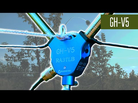 Видео: Антенна GH-5V. Два телескопа на КВ. Интересная антенна, проверка в полях.