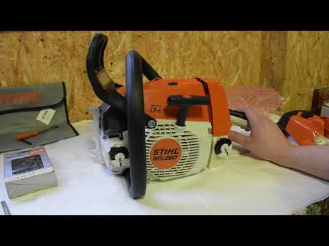 Видео: Бензопила STIHL MS-260/Легкая и мощная.Обзор.