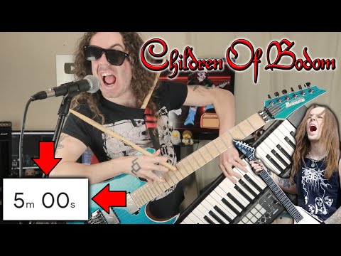 Видео: Создание песни Children of Bodom за 5 минут (скоростное прохождение)