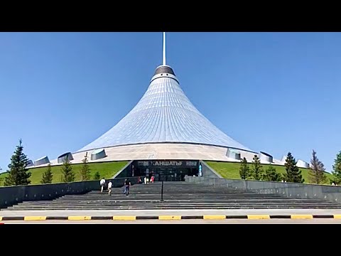 Видео: Ханшатыр - крупный торгово-развлекательный центр в столице Казахстана