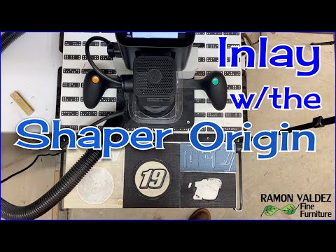 Видео: Shaper Origin и инкрустация логотипа