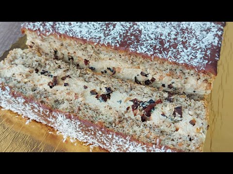 Видео: Новий рецепт ПЛЯЦОК СВЯТКОВИЙ з чорносливом,горішками та кавовим кремом | Абетка рецептів