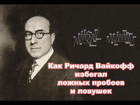 Видео: Как Ричард Вайкофф избегал ложных пробоев и ловушек