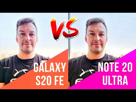 Видео: GALAXY S20 FE vs GALAXY NOTE 20 ULTRA. СРАВНЕНИЕ КАМЕР